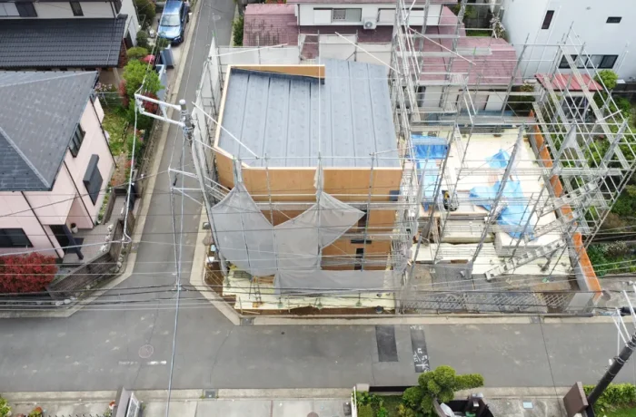 上空写真